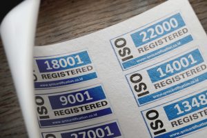 各类 ISO 认证标识（证书查询示例）